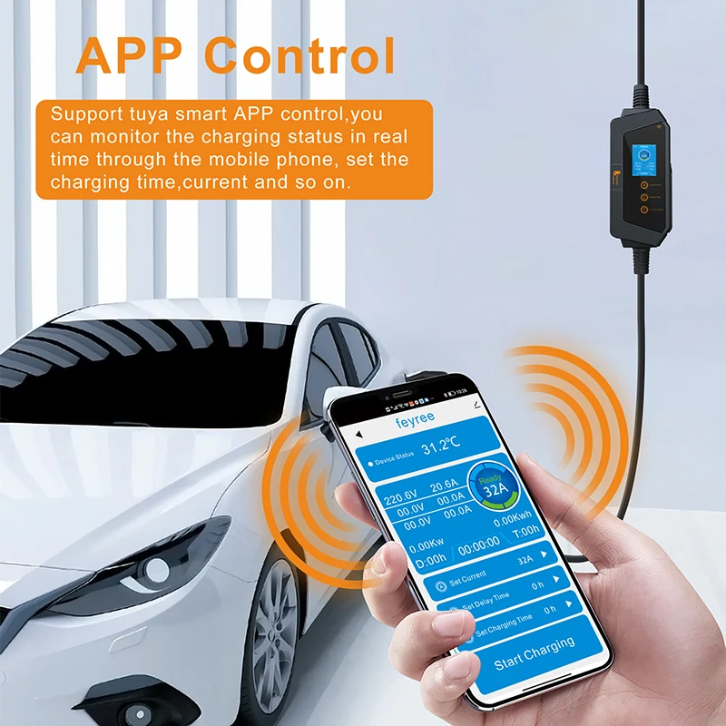 Cargador Portátil para Vehícul - Home Ev Charger reseña y precio